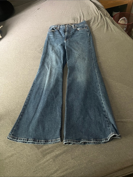 Levi's Denim - Levi's Indigo Wide-Leg Flare Jeans